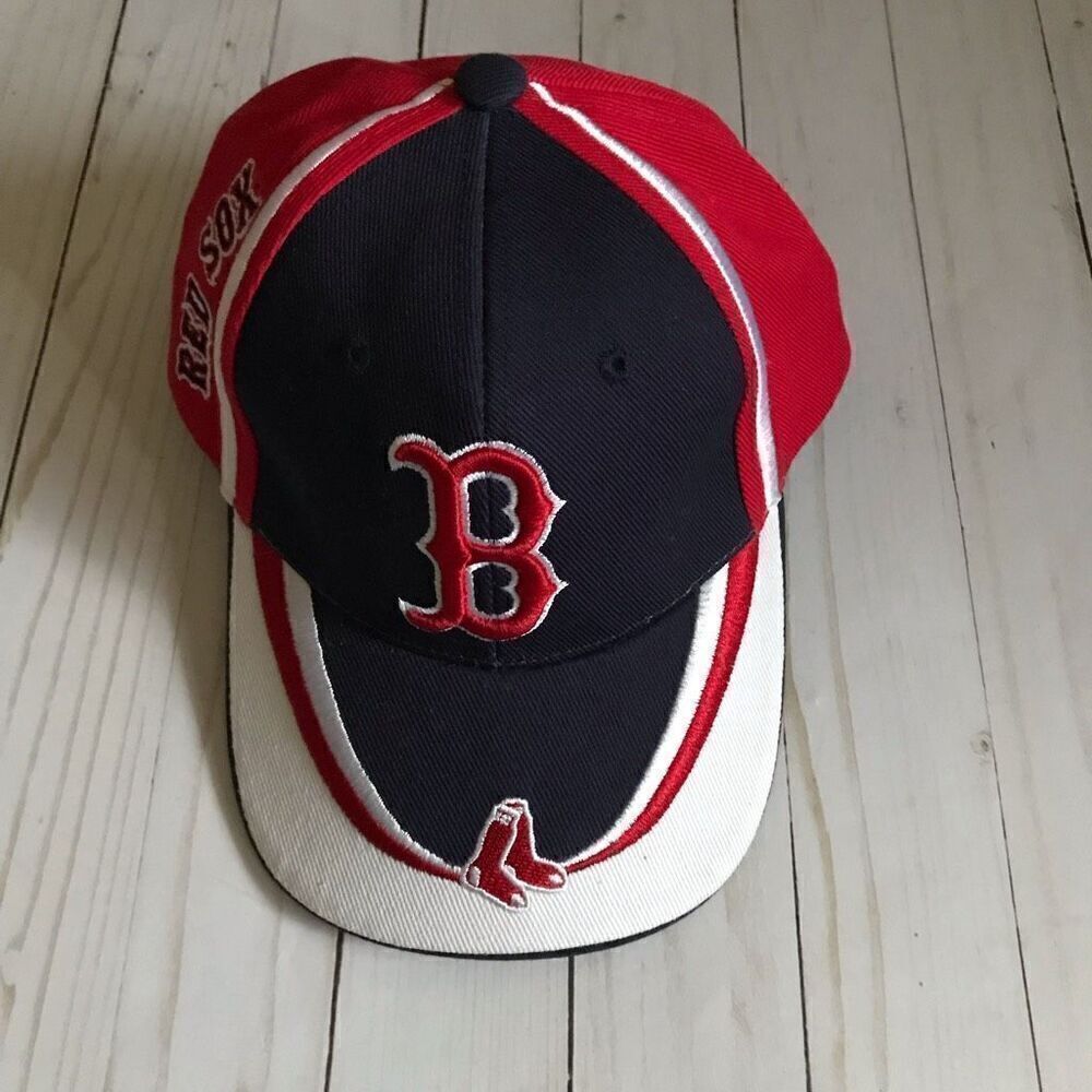 Genuine Merchandise baseball cap hat red blue Boston Red Sox one SZ adjustable